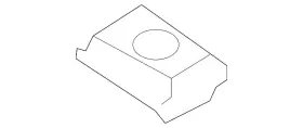 970-504-585-01 Porsche Genuine Jack Pad