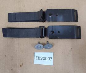 Ram 52038376 Oem 1994-2001 Dodge 1500 2500 Extended Cab Rear Jack Tool Kit Strap Brackets