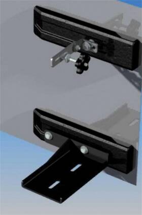 Rampage 86612-aa Jack Stowage Mount For 2007-2010 Jeep Wrangler