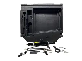 L8b2-454b66 Range Rover 2020-2023 Land Defender 110 Spare Tire Jack With Tow Hook Repair Kit Oem