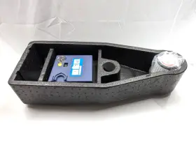 13189814 Saab 10-12 9-5 Ng Tool Kit Storage Box Carrier With Pump And Tire Sealant