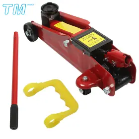 543222 Techme17 2 Ton 4000 Lb Hydraulic Floor Jack Trolley Low Profile Car Quick Lifting