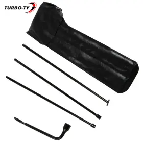 1607010 Tinvhy Spare Tire Jack Tool Lug Wrench Kit With Pu Case For Nissan Frontier 2005-2014