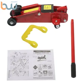 Bw845012th Tinvhy Universal Hydraulic Floor Jack Trolley Low Profile Car Quick Lifting 4000lbs