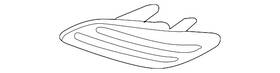 Toyota 52127-02170 Genuine Jack Plug Cover
