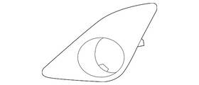 Toyota 52127-06310 Genuine Hole Cover