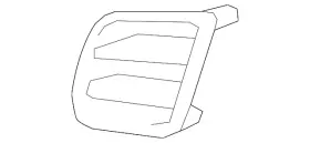 52127-0r020 Toyota Genuine Hole Cover