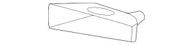 52127-35170 Toyota Genuine Side Cover Hole