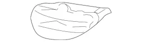 81481-52320 Toyota Genuine Hole Cover