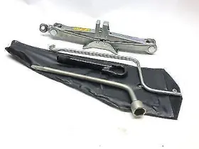 911112210 Toyota 2012 - 2019 Prius C Emergency Spare Tire Jack Tool Kit With Lug Wrench