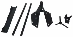 J035t Trailfx Spare Tire Carrier-