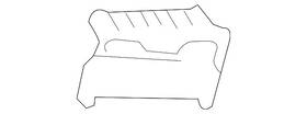 Volkswagen 7l8-804-123 Genuine Jack Bracket