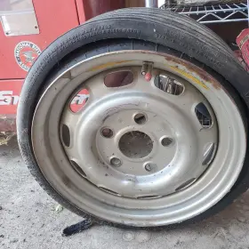 477601030b Vredestein Porsche Oem 944 924s 911 15 Inch 5 Lug Space Saver Spare Tire Wheel Rim