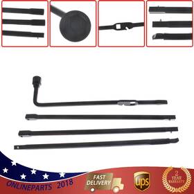 Wflnhb On556478l For Gmc Sierra 2500 99-04/sierra 3500 01-15 Lug Wrench Jack Spare Tire Tool Set