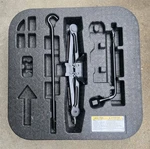 Spare Tire Wheel Emergency Jack & Tool Kit Toyota Corolla 2020-2025 Oem Foam Used. Price: $219.95.