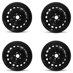 Set 4 15" Road Ready 560-75231 Black 15X6.5 Fits 2019-2022 Toyota Corolla New. Price: $471.60.