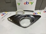 2012-2014 Toyota Camry Passenger Fog Lamp Hole Cover Chrome 52127-06310 Rh Oem Used. Price: $25.00.