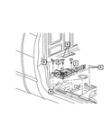 Genuine Mopar Jack Stowage Bracket And Locator 52110479AG New. Price: $48.01.