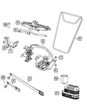 Genuine Mopar Jack Tool Storage Strap 68100250AA New. Price: $13.75.