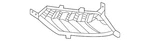 Genuine Hyundai Blank Cover 86561-AA810 New. Price: $110.38.