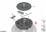 Genuine Bmw Mini X1 Cooper One F39 Storage For Compact Spare Wheel 71106857380 New. Price: $41.14.