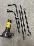Toyota Pickup 4RUNNER Tacoma Spare Tire Bottle Jack 09111-35181 Genuine Oem Used. Price: $99.99.
