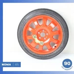 04-21 Jaguar X260 Xf Xk Xj Emergency Spare Tire Wheel Donut Rim 135 80 18" Oem Used. Price: $91.30.