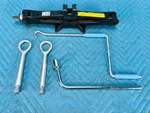 Lexus SC430 Jack W/handle, Lug Wrench, Tow Hooks Pair 2002-2010 Oem Used. Price: $80.00.