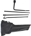 Wflnhb Jack Spare Lug Wrench Tire Tool Kit W/bag Replacement For Toyota Black New. Price: $37.80.