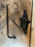 2011 Ford Fiesta 1.6L Jack & Lug Wrench 8S4A-17080-AA (stock #134) Used. Price: $49.40.