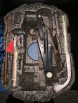 Vw 98-10 Beetle Foam Trunk Spare Tire Emergency Jack & Tools Kit 1C0 012 115 Used. Price: $22.99.