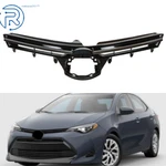 Front Bumper Upper Grille Fit For Toyota Corolla 1.8L 2017-2019 Glossy Black New. Price: $34.14.