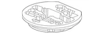 Genuine Honda Trunk Floor Storage Box 84545-T43-K00 New. Price: $42.24.