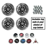 Magnum 500 Kit - Includes Wheels, Caps, Lugs Choice Of Size & New. Price: $929.95.