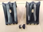 Wheel Chocks W/ Retainer Clip Fits 15 16 17 Ford Expedition Used. Price: $44.00.