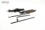 2007-2018 Jeep Wrangler Jk Emergency Spare Wheel Jack W/ Tools & Storage Bag Oem Used. Price: $161.99.