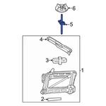 Ford Bronco Sport 2021-2023 LJ6Z17091C Spare Tire Stud New. Price: $31.21.
