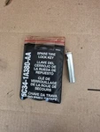 Ford F250 F350 Spare Tire Lock Key, Adaptor & Code Card Oem 6C34-1A380-AA Used. Price: $59.99.