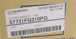 Subaru 2011-2014 Impreza Wrx Sti Front Right Bumper Hole Cover Blue Mica New Oem. Price: $41.00.