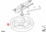 Bmw Oem 08-14 X6 Interior-rear-jack Carrier 71106775773 New. Price: $67.02.