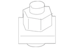 Genuine Bmw Apron/rail Assembly Cotter Pin 41-00-9-880-323 New. Price: $28.89.