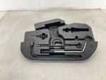 17-20 Maserati Levante Spare Tire Lift Jack Tools W/ Foam Compartment Carrier Cm Used. Price: $89.99.