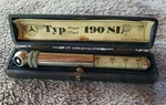 Mercedes 190SL Tire Pressure Air Gauge Messko With Box Paperwork 0005841639 W121 Used. Price: $1250.00.