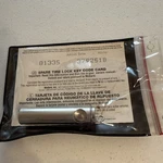 New Oem Ford Spare Tire Lock Key Kit 6C34-1A380-AA Mcgard Code 81335 379251B. Price: $52.99.