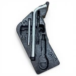 2007-2015 Audi Q7 Holder 4L0012113E With Lug Wrench 4D0012219A Used. Price: $19.99.