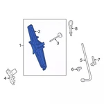 Genuine Ford Floor Jack KT1Z-17080-D New. Price: $149.48.