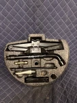 97-06 Jaguar Xkr XK8 X100 Emergency Spare Tire Tool Kit W/ Case Used. Price: $99.00.