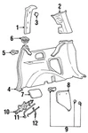 Genuine Ford Jack Assembly XF2Z-17080-AA New. Price: $5.66.
