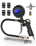 T500 Digital Tire Pressure Gauge Inflator Heavy Duty Air Chuck Rubber Hose New. Price: $40.98.