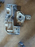 2000-2005 Ford Excursion Spare Tire Jack Tools Kit Holder Clamp Mount Bracket Used. Price: $99.00.